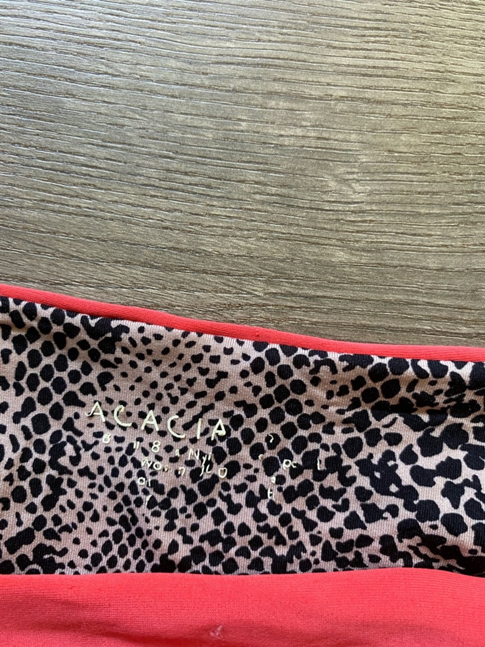 acacia swimwear Red Crochet High-Neck Bikini - Picture 2 of 4